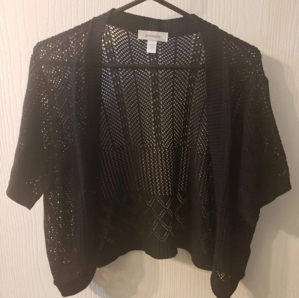 Dress Barn Crop Cardigan